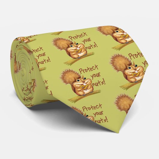 Bescherm je noten stropdas (Opgerold)