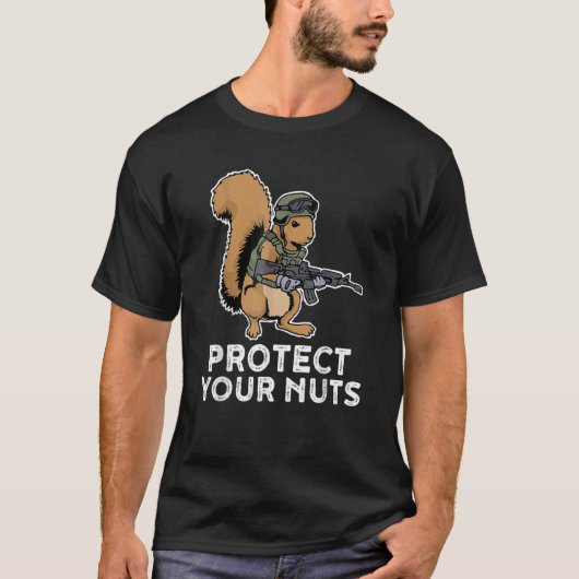 Bescherm je noten t-shirt (Voorkant)