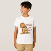 Bescherm je noten t-shirt (Voorkant volledig)