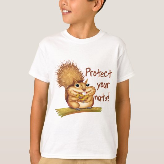 Bescherm je noten t-shirt (Voorkant)