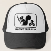 Bescherm je noten trucker pet (Voorkant)