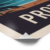 Bescherm Je Straling Perfect Poster (Hoek)