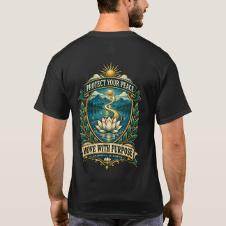 Bescherm Je Vrede Beweeg Met Doel T-shirt
