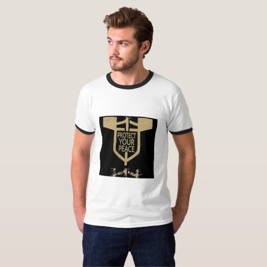 Bescherm Je Vrede | Luxe Mentaliteit T-Shirt | Min (Voorkant volledig)