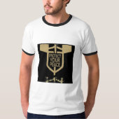 Bescherm Je Vrede | Luxe Mentaliteit T-Shirt | Min (Voorkant)