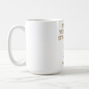 Bescherm je Vrede — Minimalistische Zelfzorg Citaa Koffiemok
