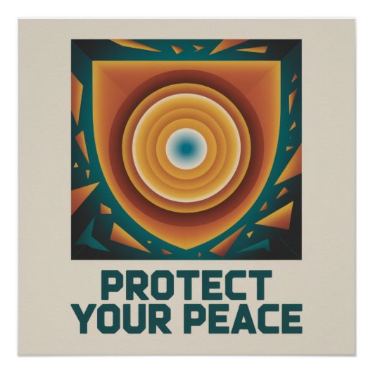 Bescherm Je Vrede Perfect Poster (Voorkant)