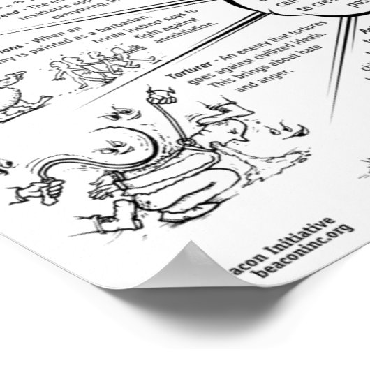 Bescherm jezelf... Decode PROPAGANDA! Poster (Hoek)