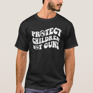 Bescherm kinderen die geen Pistolen zijn, het Pist T-shirt