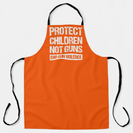 Bescherm kinderen, geen Pistolen - Stop Pistool ge Schort
