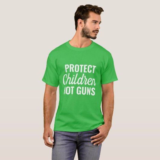 Bescherm kinderen - Pro Pistool Control T-Shirt (Voorkant volledig)
