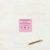 Bescherm KS-rechtbanken 4 aug. 2026 Post-it® Notes (Op bureau)