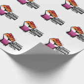 Bescherm Lesbische Jongeren Cadeaupapier (Hoek)