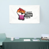 Bescherm Lesbische Jongeren Spandoek (Beurs)