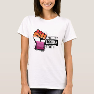 Bescherm Lesbische Jongeren T-shirt