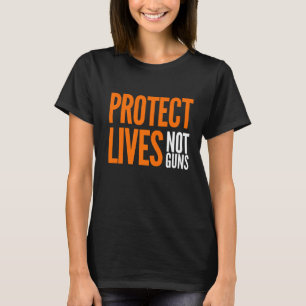 Bescherm levens zonder Pistolen Stop Pistool Gewel T-shirt