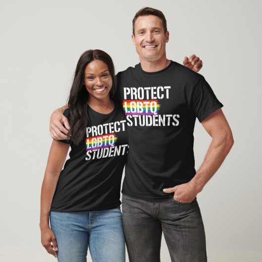 Bescherm LGBTQ-studenten T-shirt (Unisex)