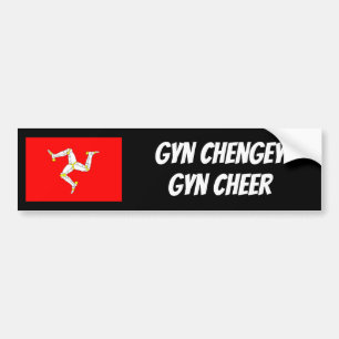 Bescherm Manx Gaelic Bumpersticker