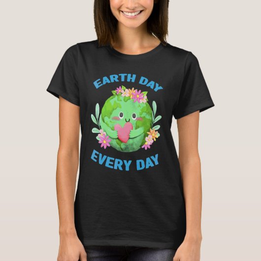 Bescherm Natuur Earth Day Save Planet Environmenta T-shirt (Voorkant)