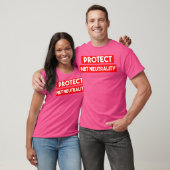 Bescherm Netneutraliteit Red Internet Privacy T-shirt (Unisex)