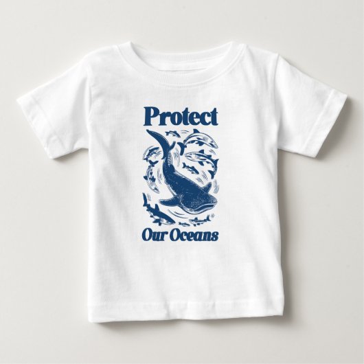 Bescherm ons oceaan T-shirt (Voorkant)