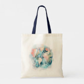 Bescherm onze Aarde Aura-Waterverf om onze planeet Tote Bag (Achterkant)