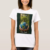 Bescherm onze aarde t-shirt (Voorkant)