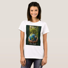 Bescherm onze aarde t-shirt