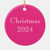 Bescherm onze bestuivers bijenbloemen keramisch ornament (Achterkant)