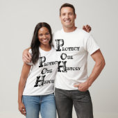 BESCHERM ONZE GESCHIEDENIS T-SHIRT (Unisex)