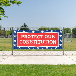 BESCHERM ONZE GRONDWET Banner