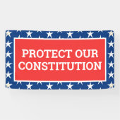 BESCHERM ONZE GRONDWET Banner (Horizontaal)