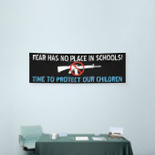 Bescherm onze kinderantiPistool-banner Spandoek (Beurs)