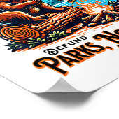 Bescherm onze nationale parken Defund Doge Parks N Poster (Hoek)