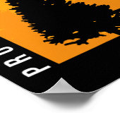 Bescherm onze nationale parken in de buitenlucht poster (Hoek)