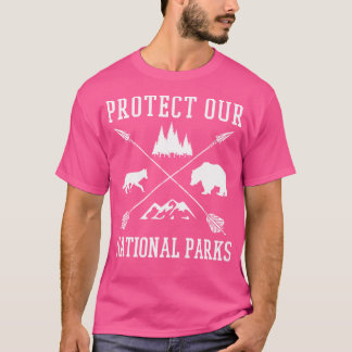 Bescherm onze nationale parken Klassieke weerstand T-shirt