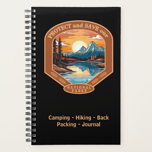 Bescherm onze nationale parken planner (Voorkant)