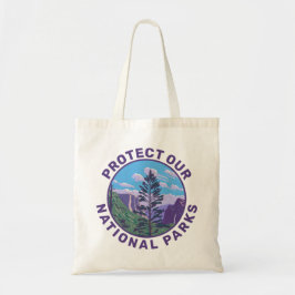 Bescherm onze nationale parken Steun Tote Bag