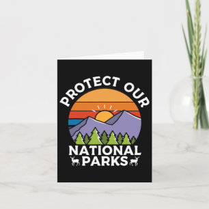 Bescherm onze nationale parken Wandelen Camping So Kaart