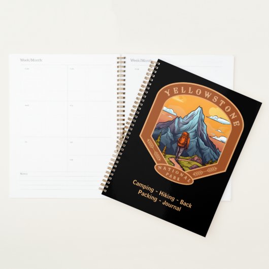 Bescherm onze Nationale Parken Yellowstone Planner (Display)