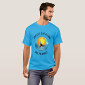 Bescherm onze oceanen om de walvissen Mannen te re T-shirt (Voorkant volledig)