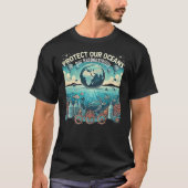 Bescherm onze oceanen t-shirt (Voorkant)