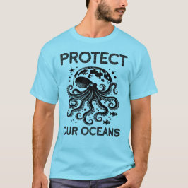 Bescherm onze oceanen, Zee dierenecologie T-shirt