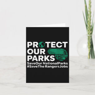 Bescherm onze parken Red onze nationale parken Ear Kaart