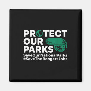 Bescherm onze parken Red onze nationale parken Ear Magneet