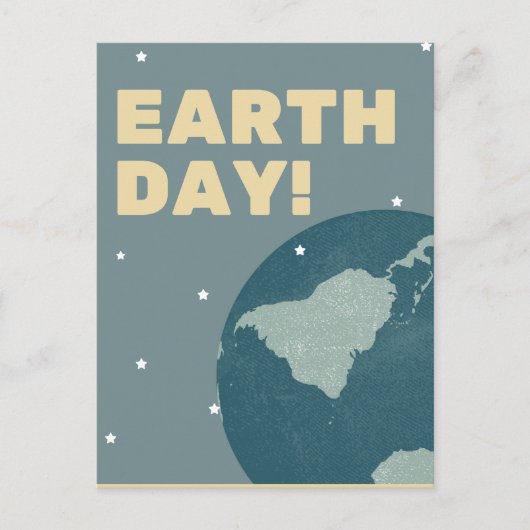 Bescherm onze planeet, 22 april briefkaart (Voorkant)