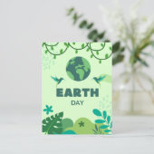 Bescherm onze planeet, 22 april briefkaart (Staand voorkant)