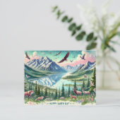 Bescherm onze planeet, 22 april briefkaart (Staand voorkant)