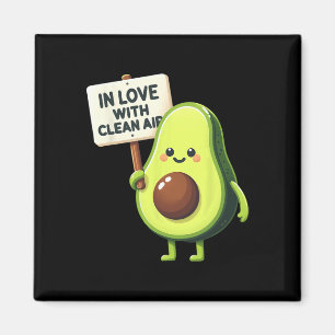 Bescherm onze planeet Avocado Earth Day laat de we Magneet