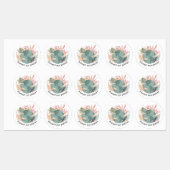 Bescherm onze planeet - Dag van de Aarde (textuur Labels (Vel)